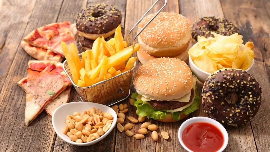 Avoid processed junk food 