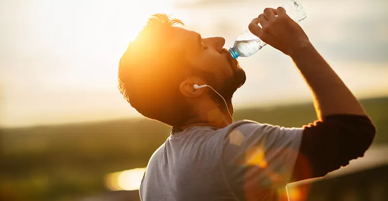 Stay hydrated 